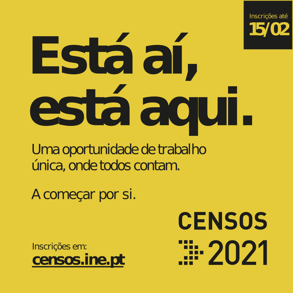 Imagem RECRUTAMENTO DE RECENSEADORES PARA CENSOS 2021